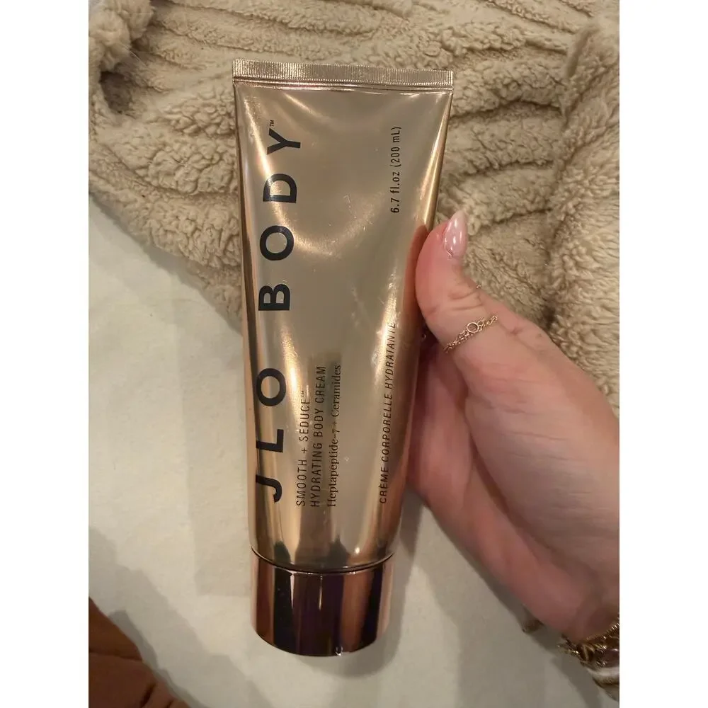 $60 NEW JLO BODY Smooth + Seduce Hydrating Body Cream 6.7 oz 200ml J Lo
